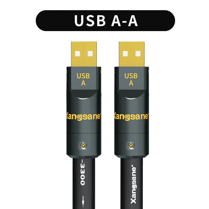 Xangsane 3300 6N OCC USB-A Audio Cable – A-to-A/A-to-B