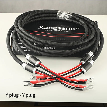 Xangsane 5N OCC Speaker Cable Pair – Banana/Spade Terminations