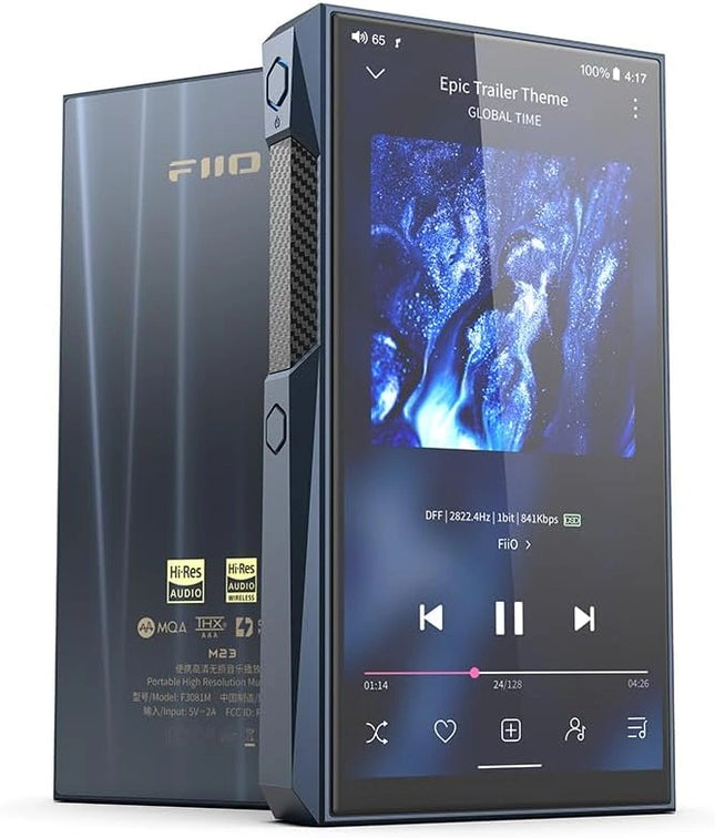 FiiO M23 – Premium Android Hi-Res Music Player with AK4499EX DAC