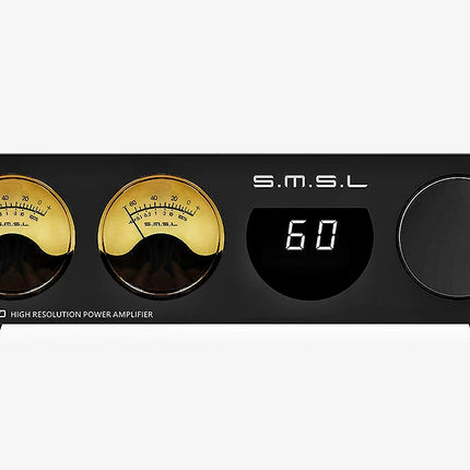 SMSL A200 2-channel amplifier with level display