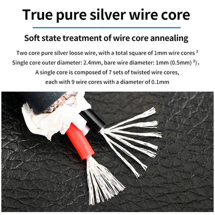 Xangsane XS-1105Ag 4N Sterling Silver RCA Interconnect
