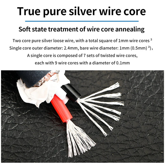 Xangsane XS-1105Ag 4N Sterling Silver RCA Interconnect