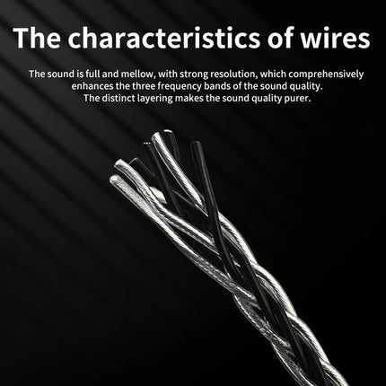 8-Strand Silver Plated Headphone Upgrade Cable - Xangsane XS-8Y