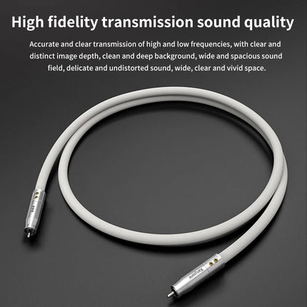 Xangsane Pure Silver 75Ω RCA Coaxial Digital Cable