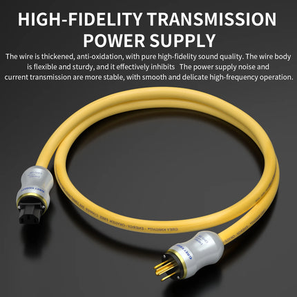 OCC HiFi Power Cable Audiophile 6.15mm² - Grey Knight ENERGY