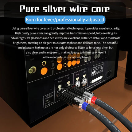 Xangsane XS-1105Ag 4N Pure Silver XLR Balanced Cable