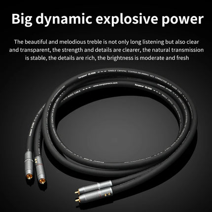 Xangsane 5500 6N OCC RCA Interconnect – Pair