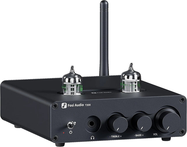Fosi Audio T20X Bluetooth Tube Amplifier Headphone
