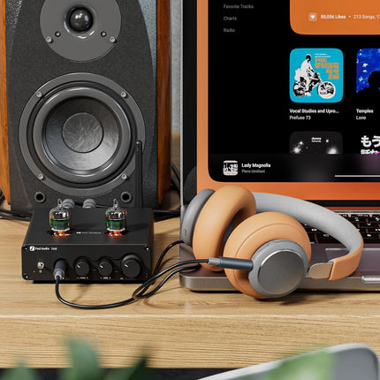 Fosi Audio T20X Bluetooth Tube Amplifier Headphone