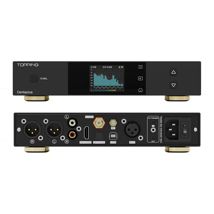 TOPPING Centaurus R2R DAC – Fully Balanced Desktop Hi-Res Audio Player