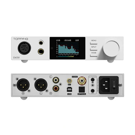 TOPPING DX5 II DAC Amp – Hi-Res Balanced Headphone Amplifier