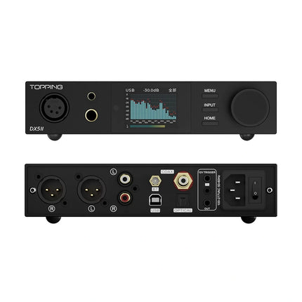 TOPPING DX5 II DAC Amp – Hi-Res Balanced Headphone Amplifier
