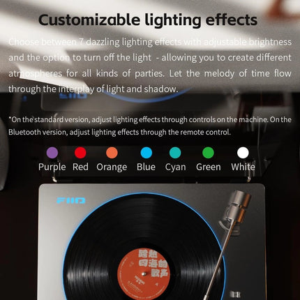 FiiO TT13 – Fully Automatic Vinyl Turntable with Built-in Phono Stage