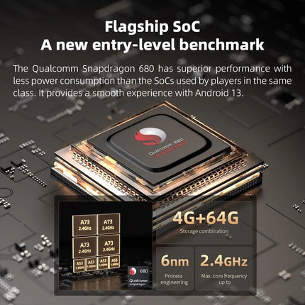 FiiO M21 – Android 13 Portable Hi-Res Music Player with Quad DAC