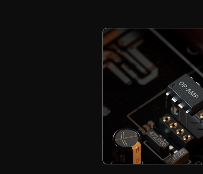 <h1>Easily Replaceable DIP8 </h1><h1>Dual Discrete Op-amps</h1><p></p>