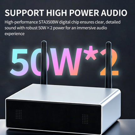 support high power audio