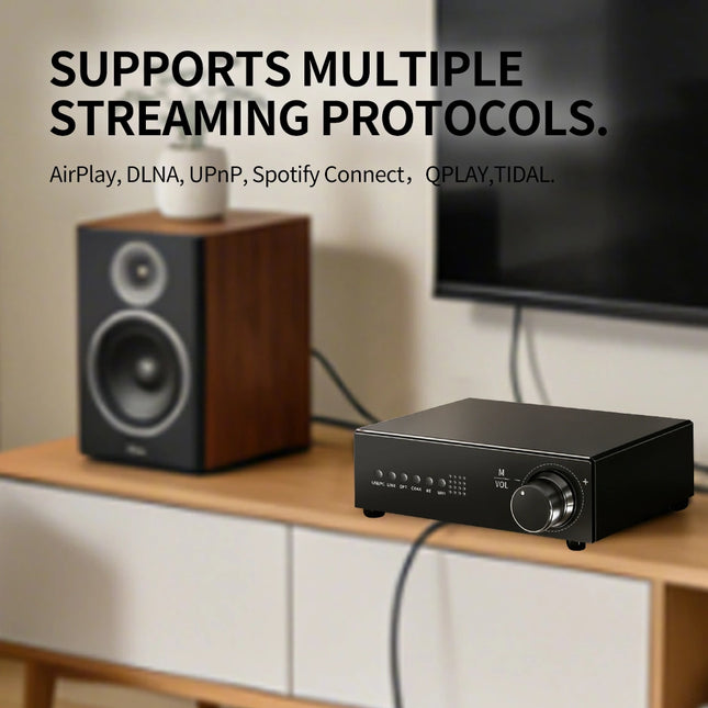 supports multiple streaming protocols