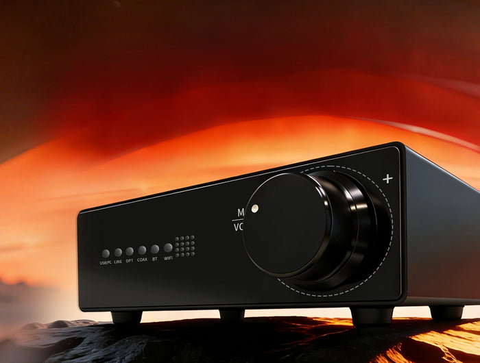 Sleek black crystal body