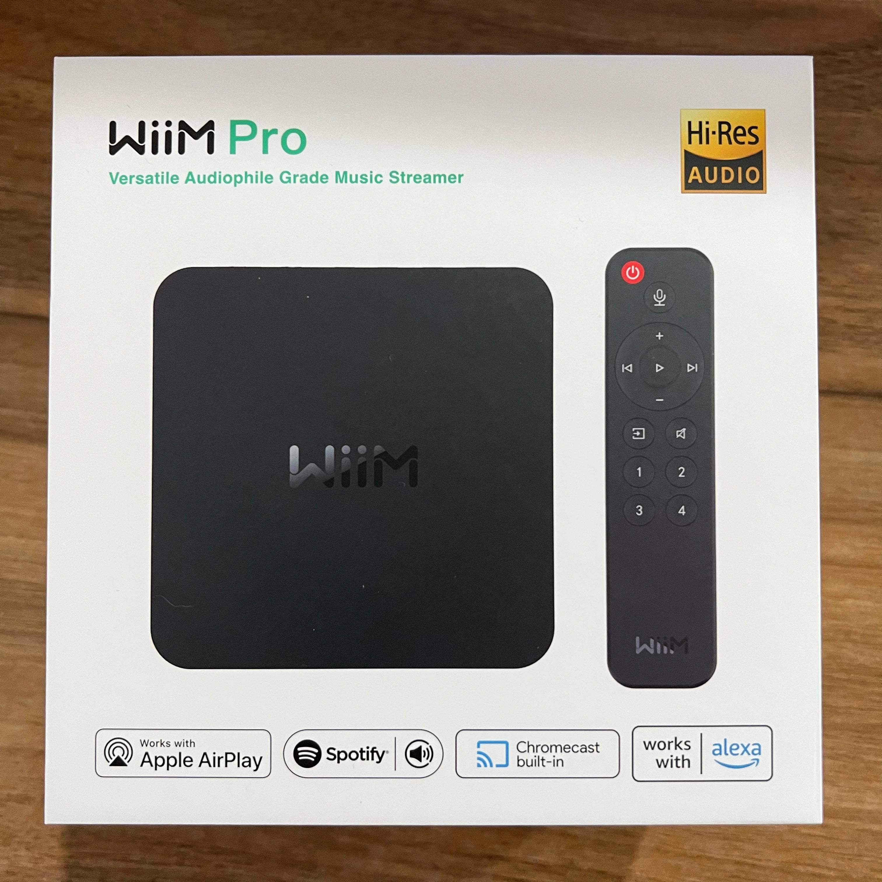 WiiM Pro Plus – High-Resolution Wireless Audio Streamer with WiiM Pro Plus – High-Resolution Wireless Audio Streamer with
