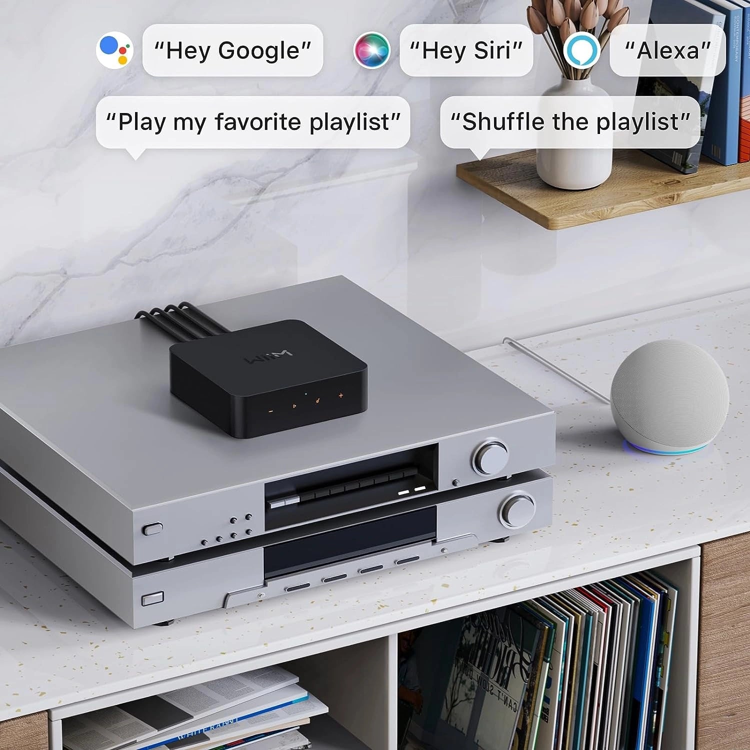 WiiM Pro Plus – High-Resolution Wireless Audio Streamer with WiiM Pro Plus – High-Resolution Wireless Audio Streamer with