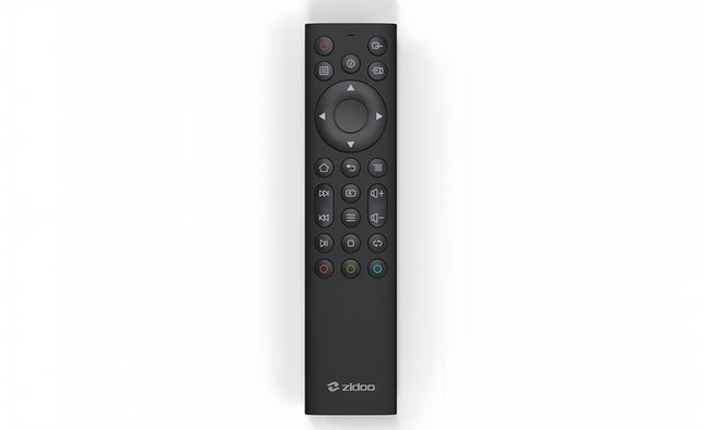 Zidoo V10 Mini Remote – Bluetooth & IR Backlit Universal Control