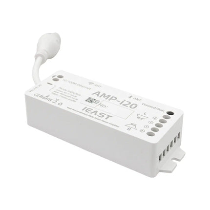 iEAST AMP-i20 – Wall-Mount 20W×2 Multi-Room Streaming Amplifier