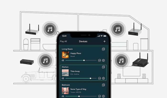 <h1>Hook Up Whole House Audio</h1>