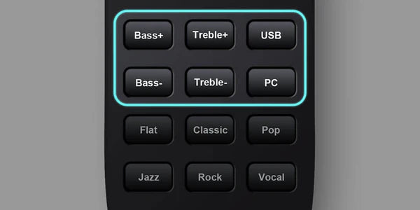 <h1>Treble and Bass Control</h1>