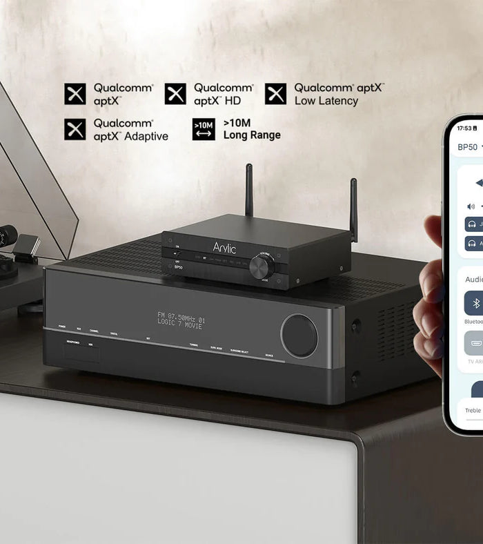 <h1>Wireless Convenience without<br/>Compromising Sound</h1>