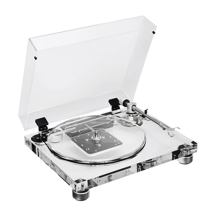 Audio-Technica AT-LPA2 – Transparent Acrylic Belt-Drive Turntable w/ MC Cartridge