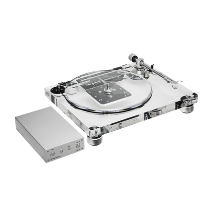 Audio-Technica AT-LPA2 – Transparent Acrylic Belt-Drive Turntable w/ MC Cartridge
