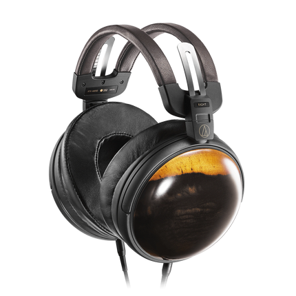 Audio-Technica ATH-AWKG – Limited Edition Kurogaki Wood Closed-Back Headphones