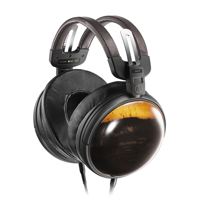 Audio-Technica ATH-AWKG – Limited Edition Kurogaki Wood Closed-Back Headphones