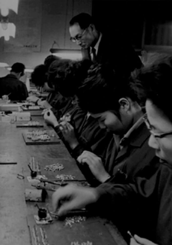 <h4>/ Cartridge Assembly Line Circa 1962</h4><h1>Over 60 Years of<br/>Analog Excellence</h1>