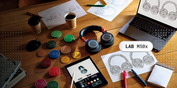 Banner image for: <h5>Limited Edition ATH-M50x</h5><h1>The LAB M50x HasLanded!</h1>