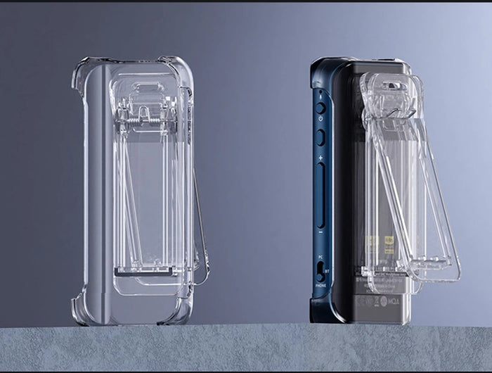 <h2>Included transparent<br/>clip</h2>