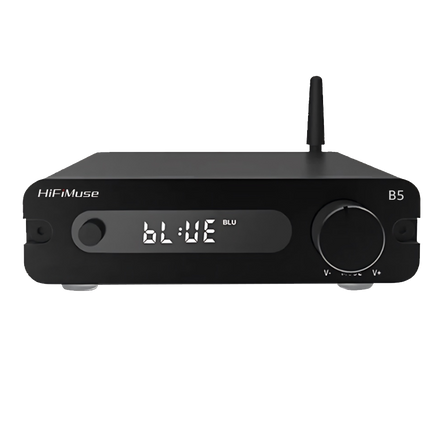 HiFiMuse B5 Bluetooth 5.0 Transmitter and Receiver, Power 150W*2
