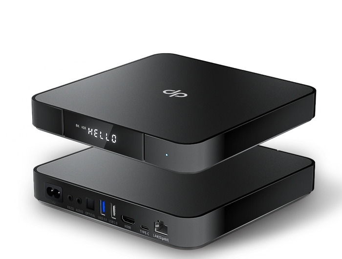 <h2>dorpo X3<br/>8K Smart Media Player</h2>