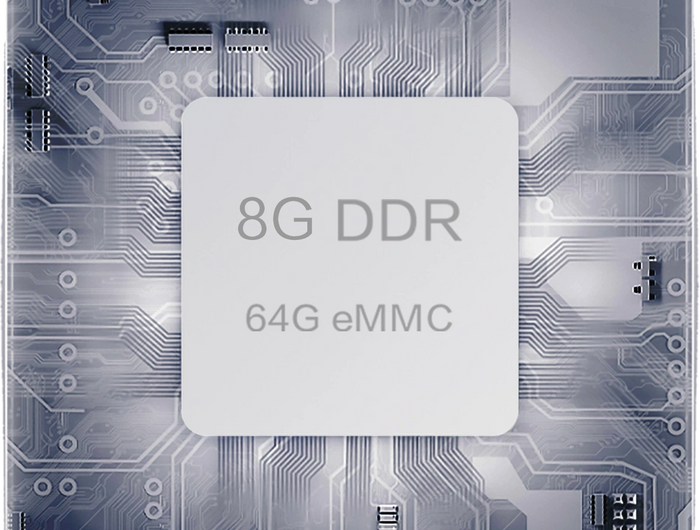 <h2><strong>Super large capacity</strong></h2><h2><strong>Super pleasant experience</strong></h2><p>8G DDR+64G eMMC</p><p>Over twice capicity of professional media player</p><p>Larger operation capacity provides higher efficiency</p><p>of data transfer and shorter latency of read&write.</p><p>To speed up the data processing and computing.</p>