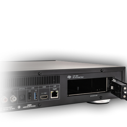 dorpo UHP-3001 – 8 K UHD Media Player with Built-in HDD Bay