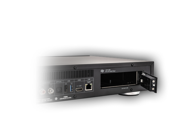 dorpo UHP-3001 – 8 K UHD Media Player with Built-in HDD Bay