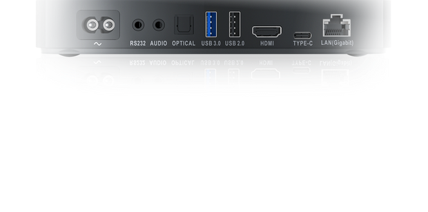 Banner image for: <h2>Abundant A&V interfaces Diversified audio-visual playability<br/><br/></h2>