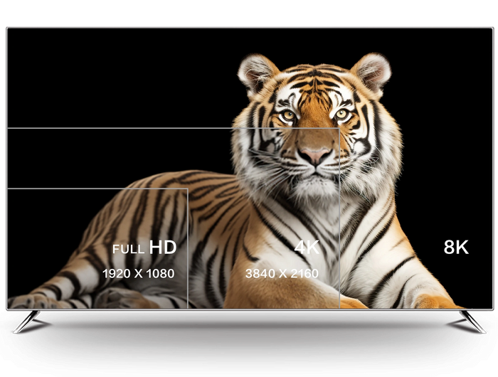 <h2><strong>True 8K hardware</strong></h2><h2><strong>decoding output</strong></h2><h2><strong>To start a new era of</strong></h2><h2><strong>mind-blowing</strong></h2><h2><strong>perfect image quality</strong></h2>