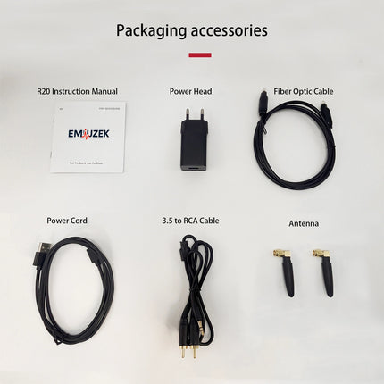 EMiUZEK R20 Wireless Bluetooth Audio Receiver