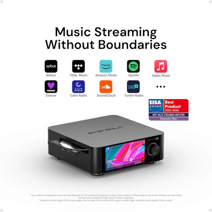 Eversolo Play – All-in-One Streaming Amplifier, DAC & Hi-Fi Hub