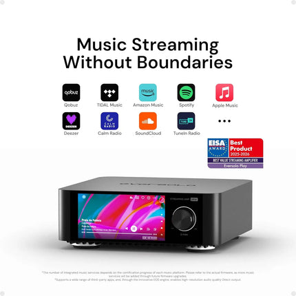 Eversolo Play – All-in-One Streaming Amplifier, DAC & Hi-Fi Hub