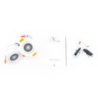 White / LARK63 /AMP20+iCS1-1 Pair