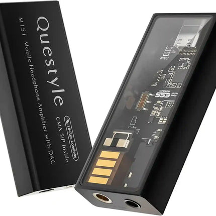 Questyle M15i – Hi-Res Portable DAC/Headphone Amp with Balanced 4.4mm & MFi Certified
