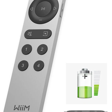 WiiM Voice Remote 2 for WiiM Music Streamers and Amplifiers