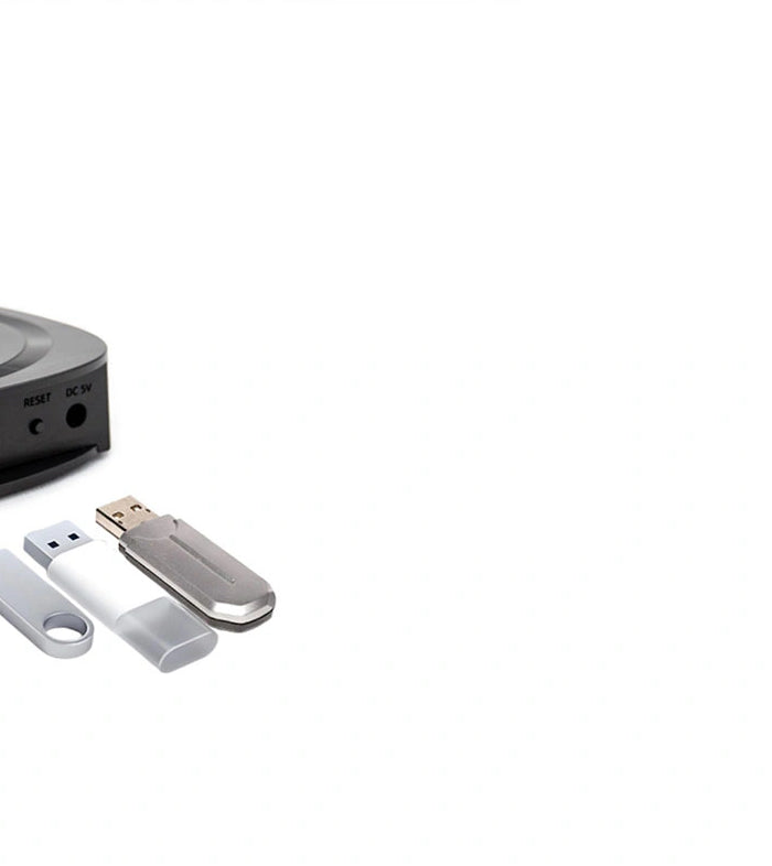 <p>By plugging a usB drive containing music files into the uNET, the uNET's clear and<br/>high-quality music can be shared between Audiocast streaming devices in the same<br/>network.<br/>uNET not only supports Audiocast streaming devices, but also supports other<br/>brands of streaming devices compatible with the UPnp protocol, mobile music<br/>Apps, PC and MAC OS music players.</p>